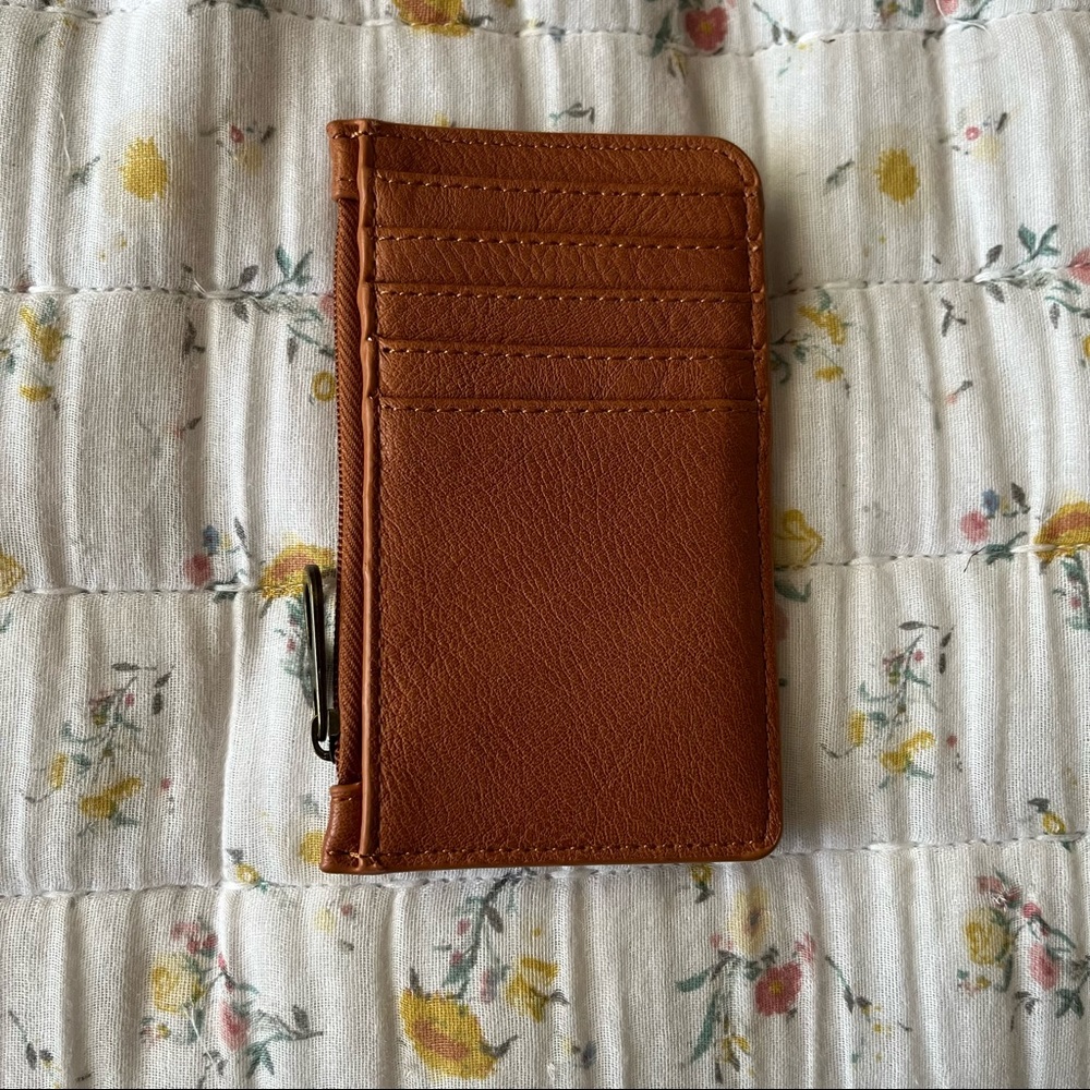 Small brown wallet